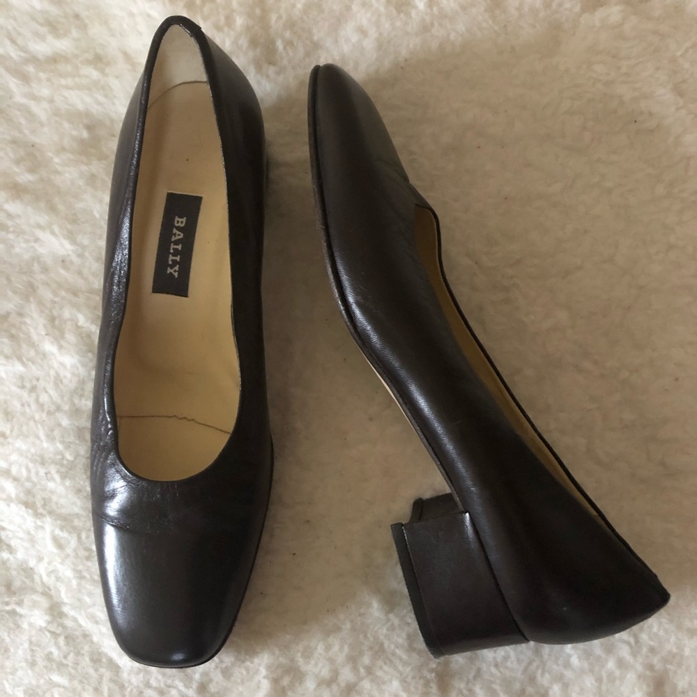 Bally Leather Shoes Sz 8.5 M